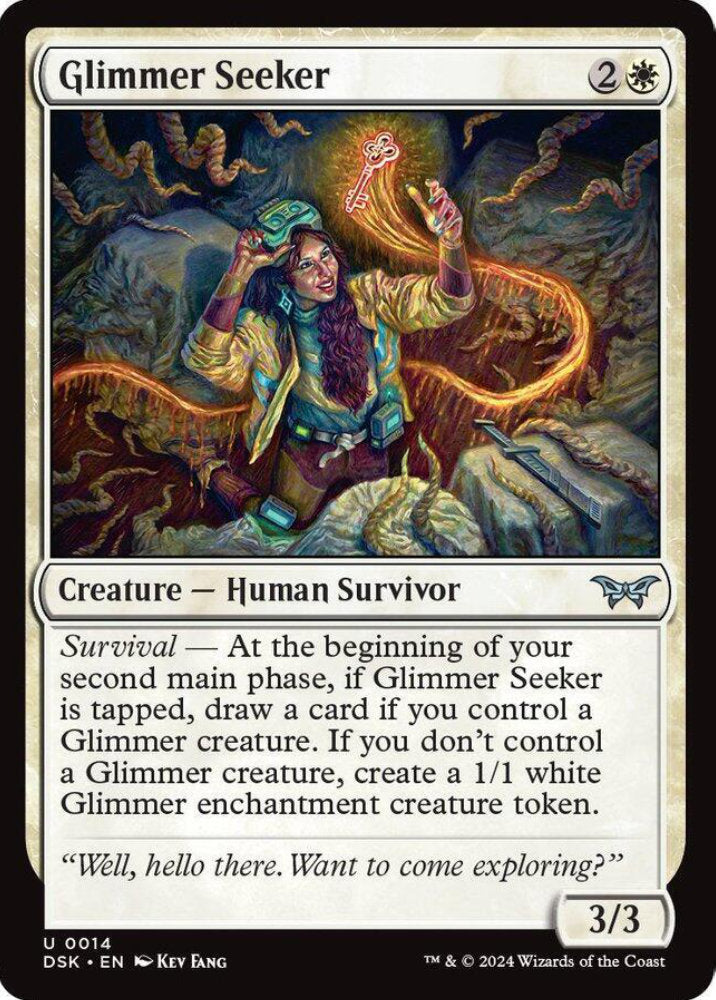 Glimmer Seeker DSK Creature Human Survivor NM