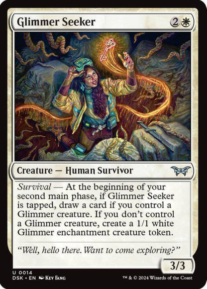 Glimmer Seeker DSK Creature Human Survivor NM