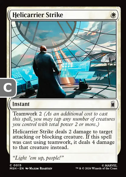 Helicarrier Strike MSH Instant  NM