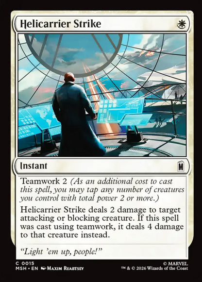 Helicarrier Strike MSH Instant  NM