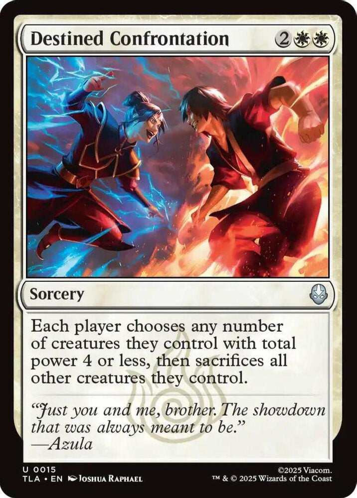 Destined Confrontation TLA Sorcery  NM