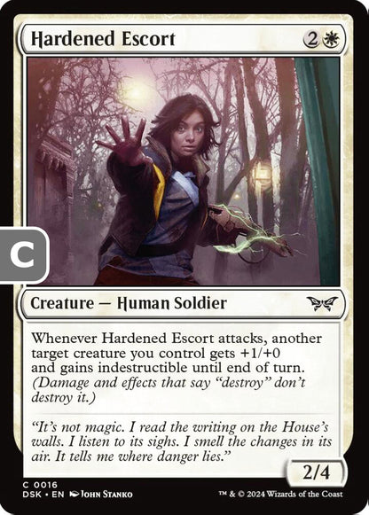 Hardened Escort DSK Creature Human Soldier NM