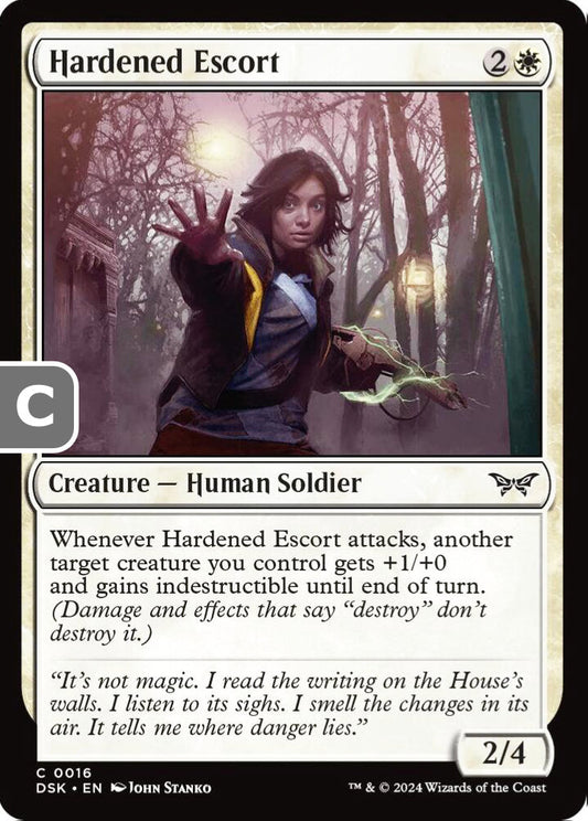Hardened Escort DSK Creature Human Soldier NM