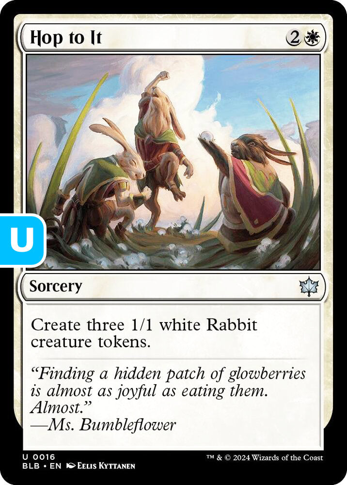 Hop to It BLB Sorcery  NM