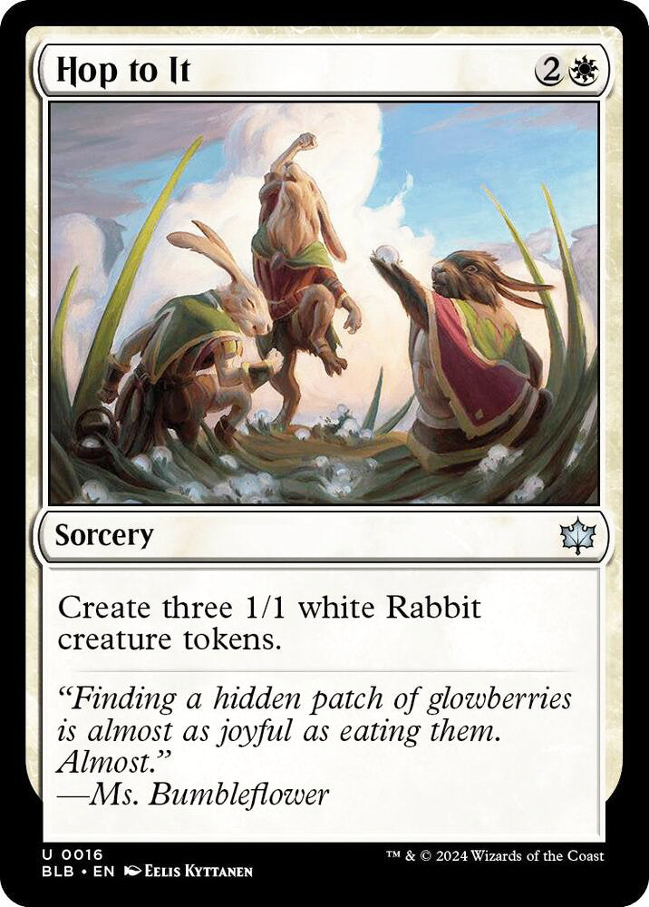 Hop to It BLB Sorcery  NM