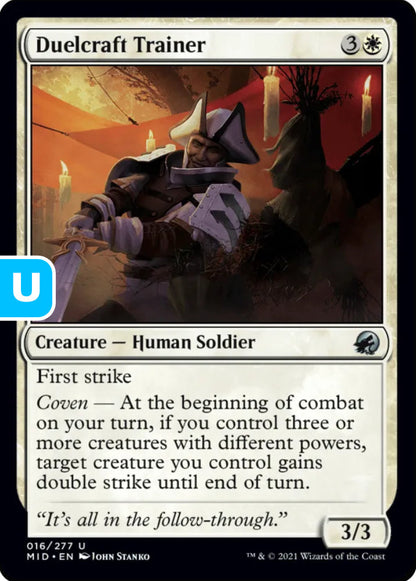 Duelcraft Trainer MID Creature Human Soldier NM