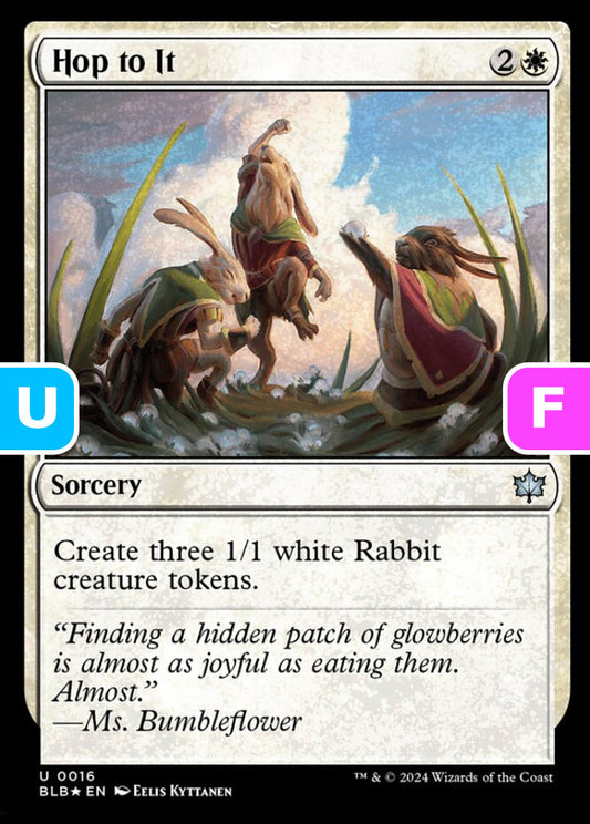Hop to It BLB Sorcery  *Foil* NM