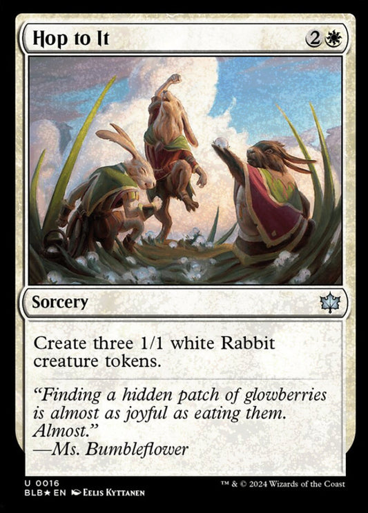 Hop to It BLB Sorcery  *Foil* NM