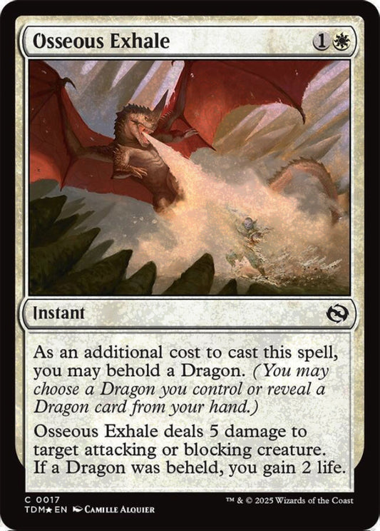 Osseous Exhale TDM Instant  *Foil* NM
