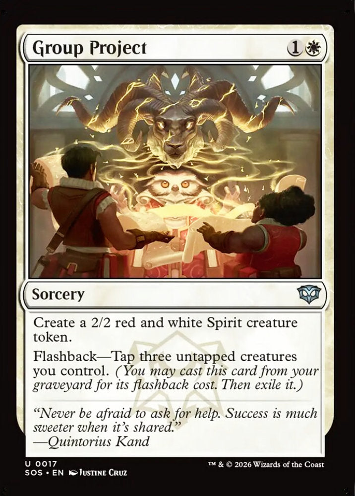 Group Project SOS Sorcery  NM