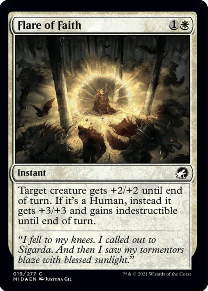 Flare of Faith MID Instant  *Foil* NM