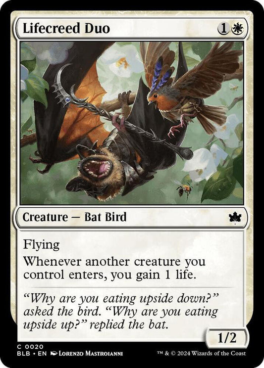 Lifecreed Duo BLB Creature Bat Bird NM