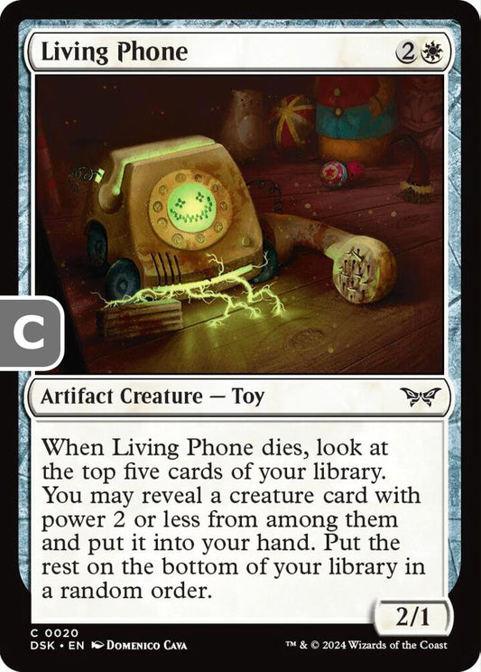 Living Phone DSK Artifact Creature Toy NM