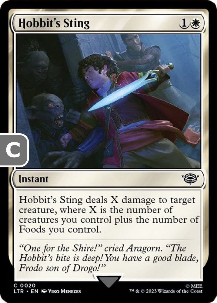 Hobbit's Sting LTR Instant  NM