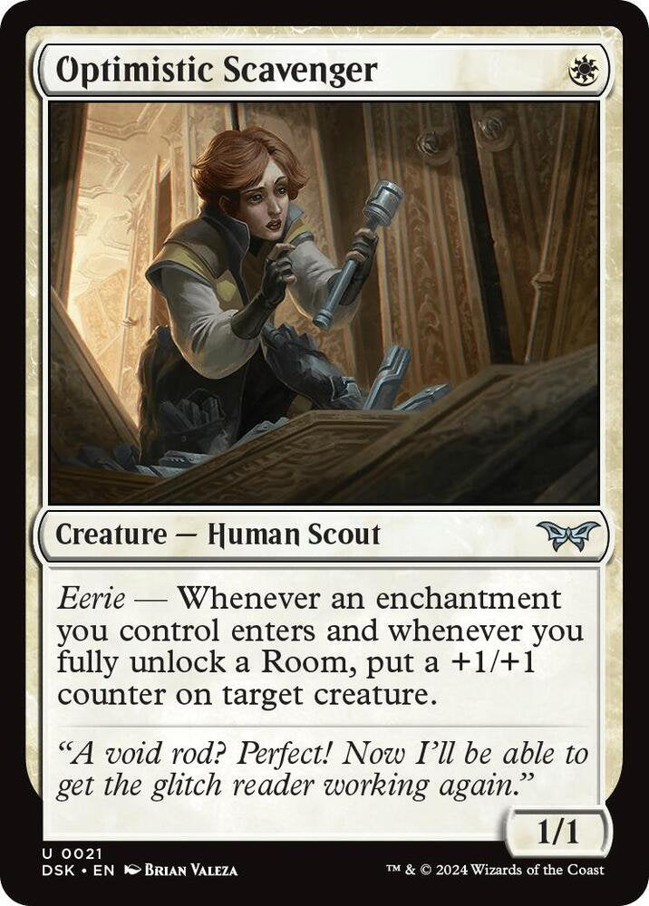 Optimistic Scavenger DSK Creature Human Scout NM