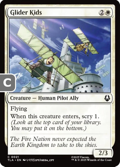 Glider Kids TLA Creature Human Pilot Ally NM
