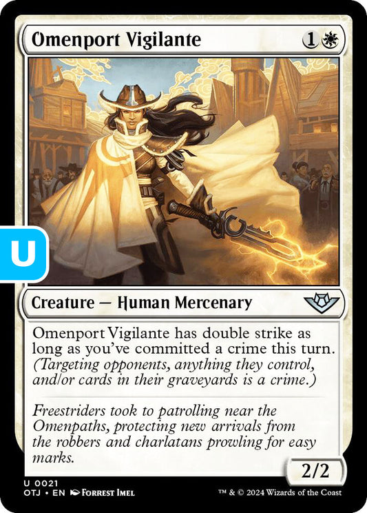 Omenport Vigilante OTJ Creature Human Mercenary NM