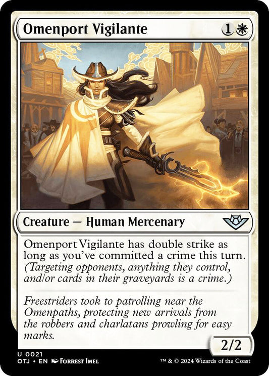 Omenport Vigilante OTJ Creature Human Mercenary NM