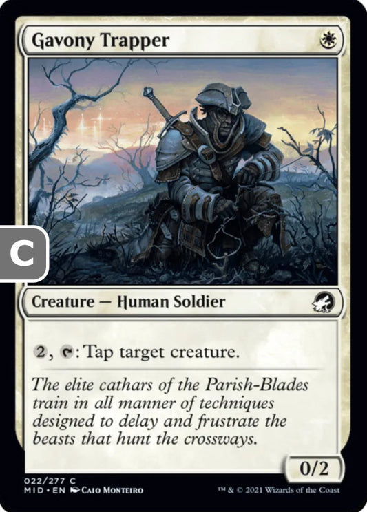 Gavony Trapper MID Creature Human Soldier NM