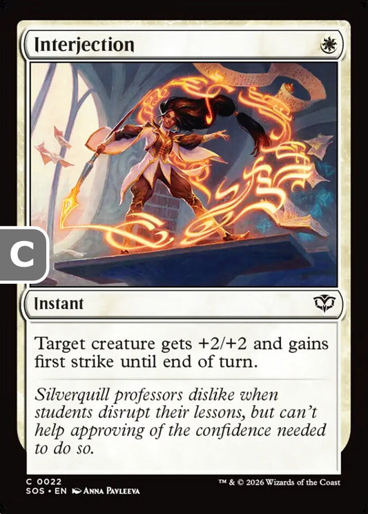 Interjection SOS Instant  NM