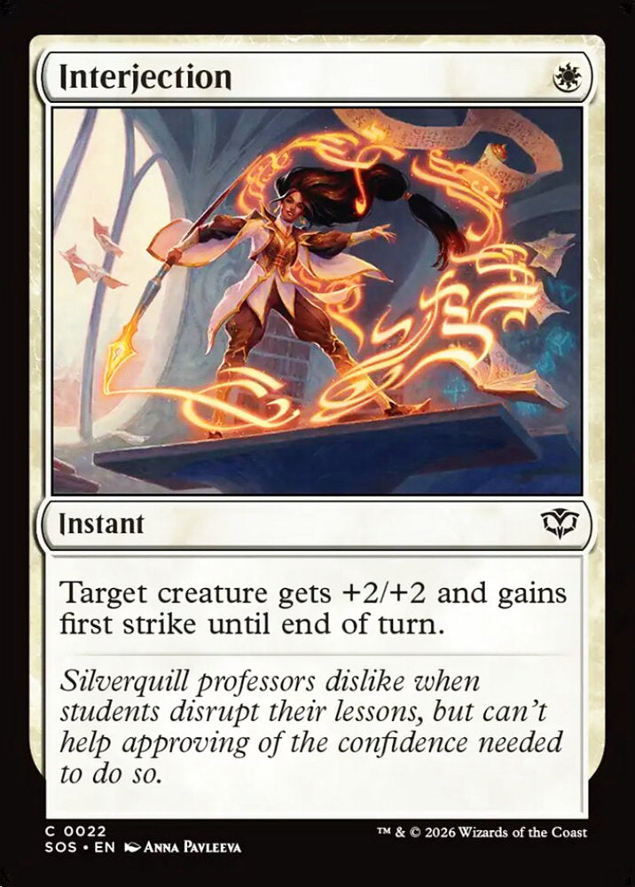 Interjection SOS Instant  NM