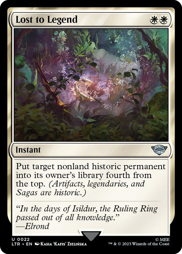 Lost to Legend LTR Instant  NM