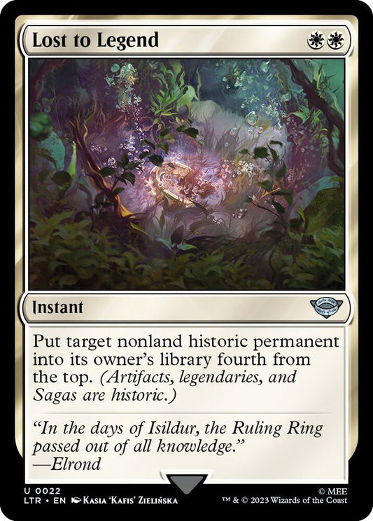 Lost to Legend LTR Instant  NM