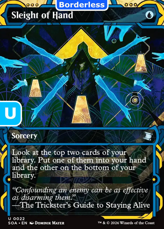 Sleight of Hand SOA Sorcery  NM