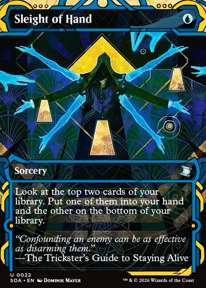 Sleight of Hand SOA Sorcery  NM