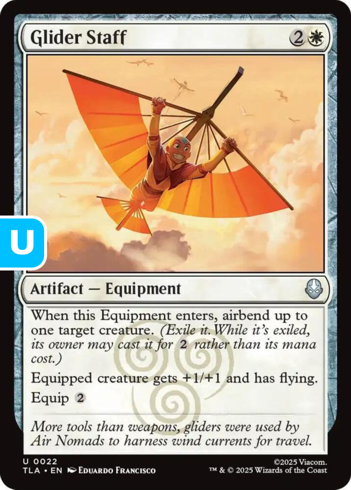 Glider Staff TLA Artifact Equipment NM