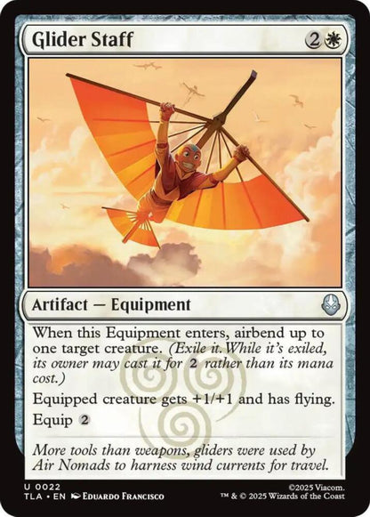 Glider Staff TLA Artifact Equipment NM