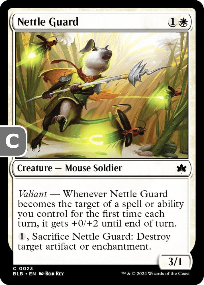 Nettle Guard BLB Creature Mouse Soldier NM