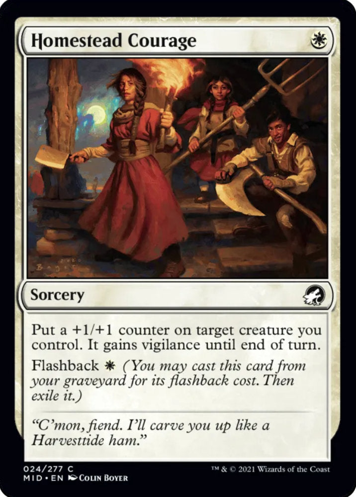 Homestead Courage MID Sorcery  NM
