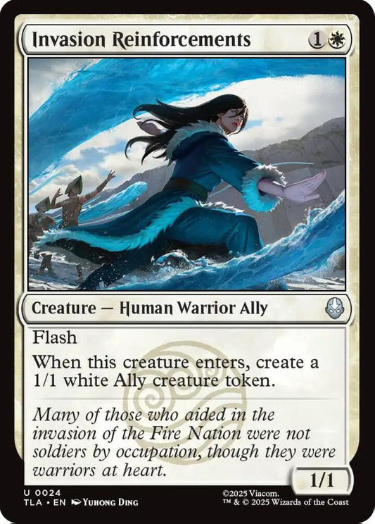 Invasion Reinforcements TLA Creature Human Warrior Ally NM