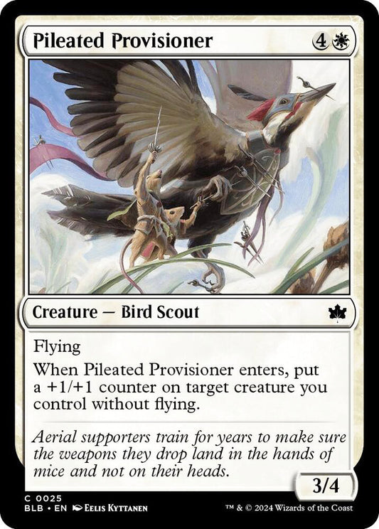 Pileated Provisioner BLB Creature Bird Scout NM
