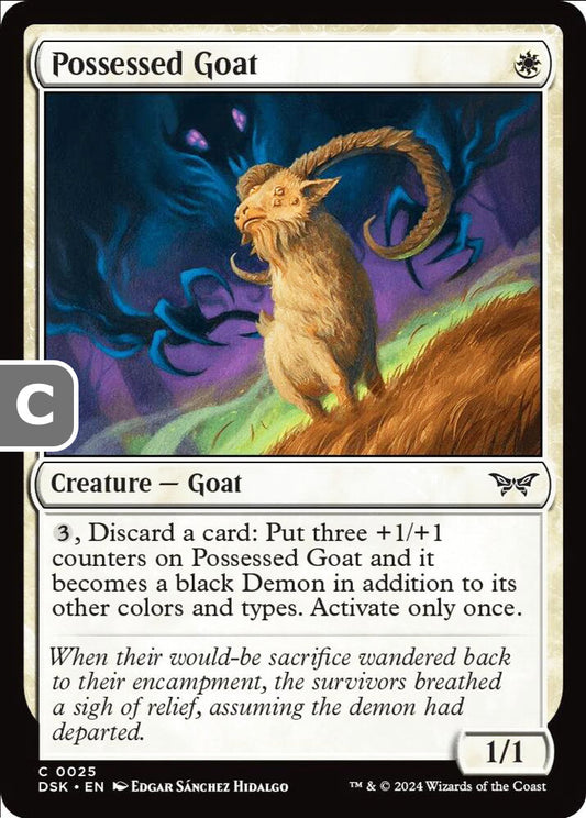 Possessed Goat DSK Creature Goat NM