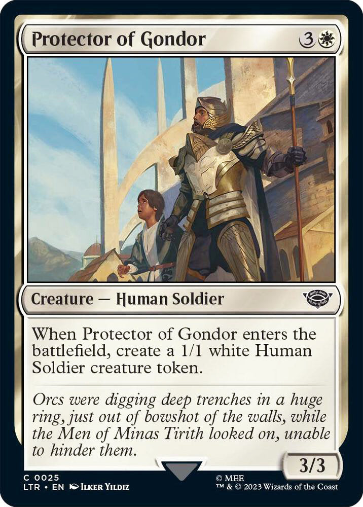 Protector of Gondor LTR Creature Human Soldier NM