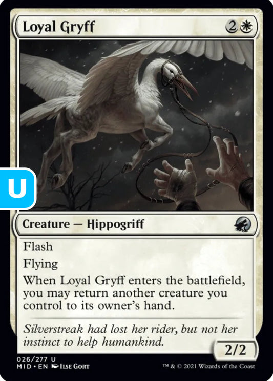 Loyal Gryff MID Creature Hippogriff NM