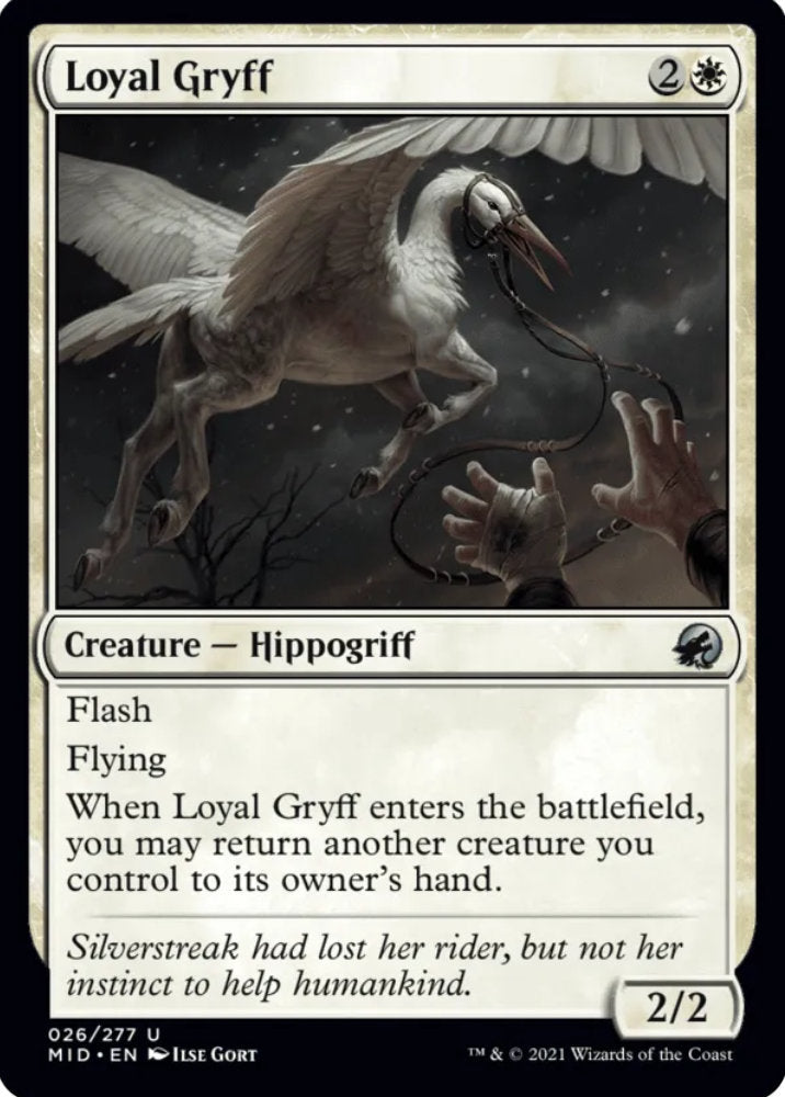 Loyal Gryff MID Creature Hippogriff NM