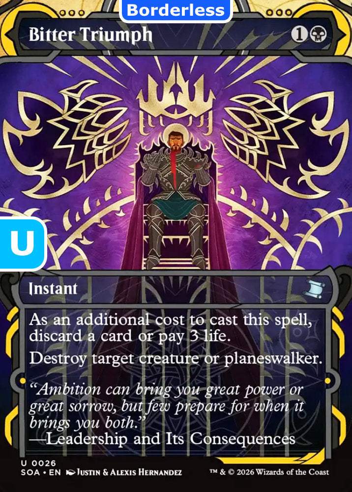 Bitter Triumph SOA Instant  NM