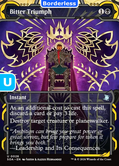 Bitter Triumph SOA Instant  NM