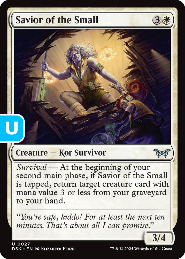 Savior of the Small DSK Creature Kor Survivor NM