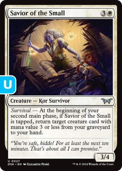 Savior of the Small DSK Creature Kor Survivor NM
