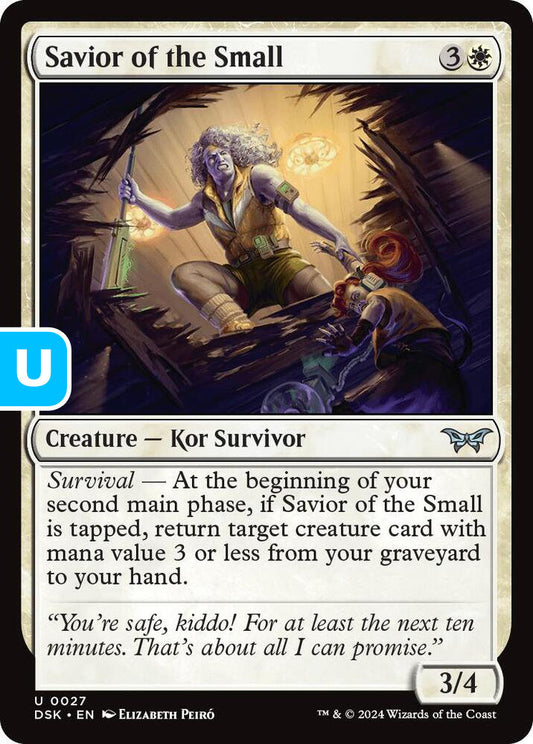 Savior of the Small DSK Creature Kor Survivor NM