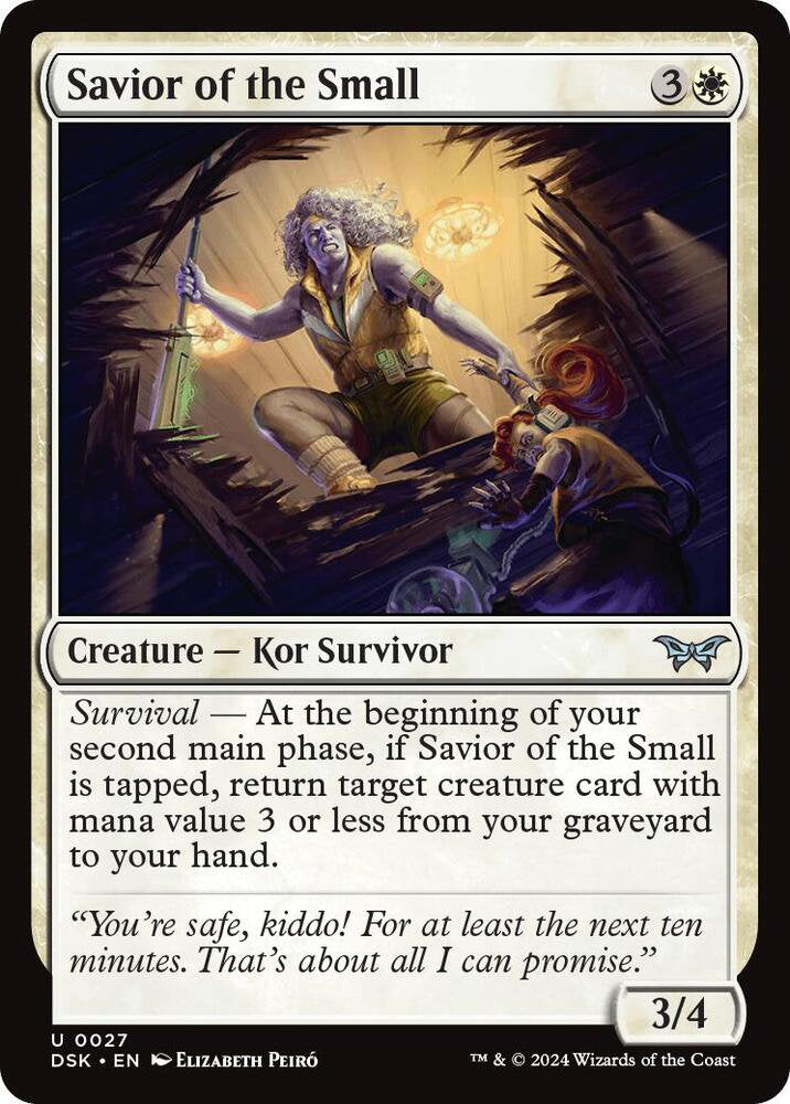 Savior of the Small DSK Creature Kor Survivor NM