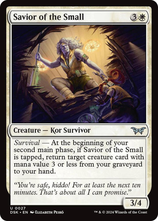 Savior of the Small DSK Creature Kor Survivor NM