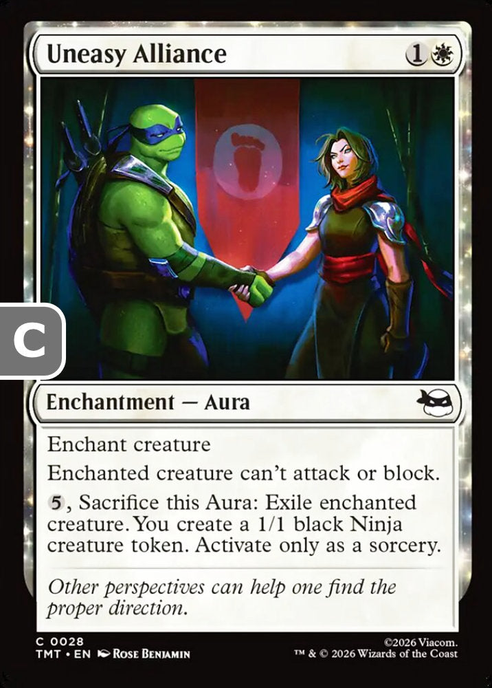 Uneasy Alliance TMT Enchantment Aura NM