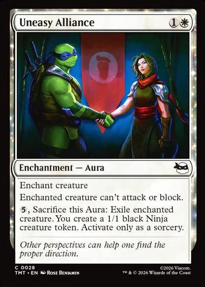 Uneasy Alliance TMT Enchantment Aura NM