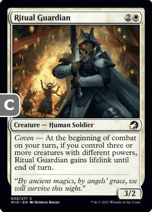 Ritual Guardian MID Creature Human Soldier NM