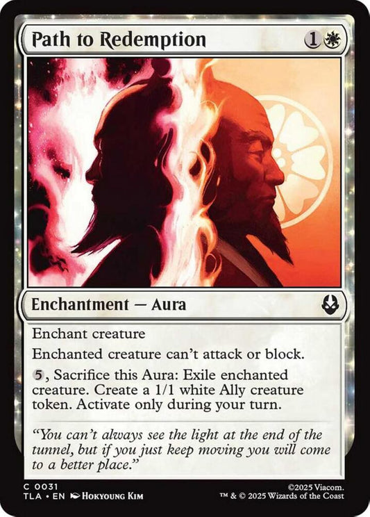 Path to Redemption TLA Enchantment Aura NM